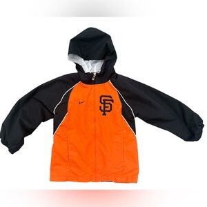 San Francisco Giants Windbreaker Jacket - Kids Size 6 | Nike MLB